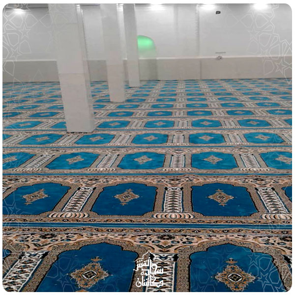خرید فرش سجاده ای برای مسجد چهارده معصوم از شرکت سجاده نقش کاشان